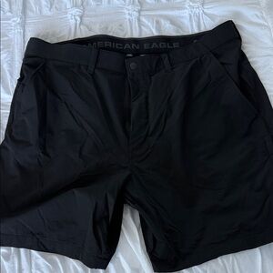 American Eagle Outfitters Black Athletic Performance Shorts